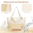 thumbnail image 2 of Bolso de Playa KABAQOO Grande Impermeable y Resistente a la Arena para Mujeres, 2 of 8