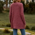 thumbnail image 2 of AELand Women's Long Sleeve Cardigan Sweater Lightweight Button Down Brushed Knit Tops with Pockets S~3XL, 2 of 7