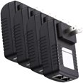 thumbnail image 1 of Adaptador de Pared PoE PowerPOE 4Pzas RJ45 LAN-POE 100Mbps 100-240V 24V 1A Negro Plástico y Metal., 1 of 1