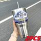 thumbnail image 2 of 30Oz Stainless Steel Water Bottle with Straw Portable Thermos Tumbler Keep Drink Cold Hot Vacuum Flasks Mugs Coffee Cups Bottle, 2 of 5