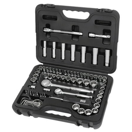 UPC 052088000472 product image for Apex Tool Group-Asia 119003 SAE / Metric Socket Set, 77-Pc. | upcitemdb.com