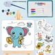 thumbnail image 4 of Juego De Pintura Gouache Para Niños, Kit De Pintura Gouache Portátil Duradero DIY Educativo Para El Hogar, 4 of 8