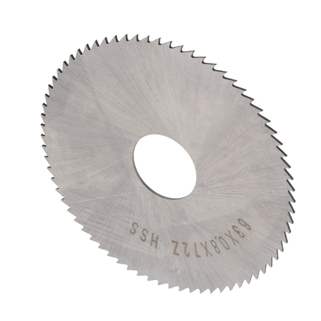 Disco de Sierra Circular, Modelo 63 x 0.8 El Disco de Sierra de Corte Duradera No es Fácil de Estallar Con 72Teeth Dispuesto para Madera para acero para aluminio para Hierro