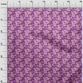 thumbnail image 3 of oneOone Polyester Spandex Purple Fabric Tropical Fabric For Sewing Printed Craft Fabric By The Yard 56 Inch Wide, 3 of 5