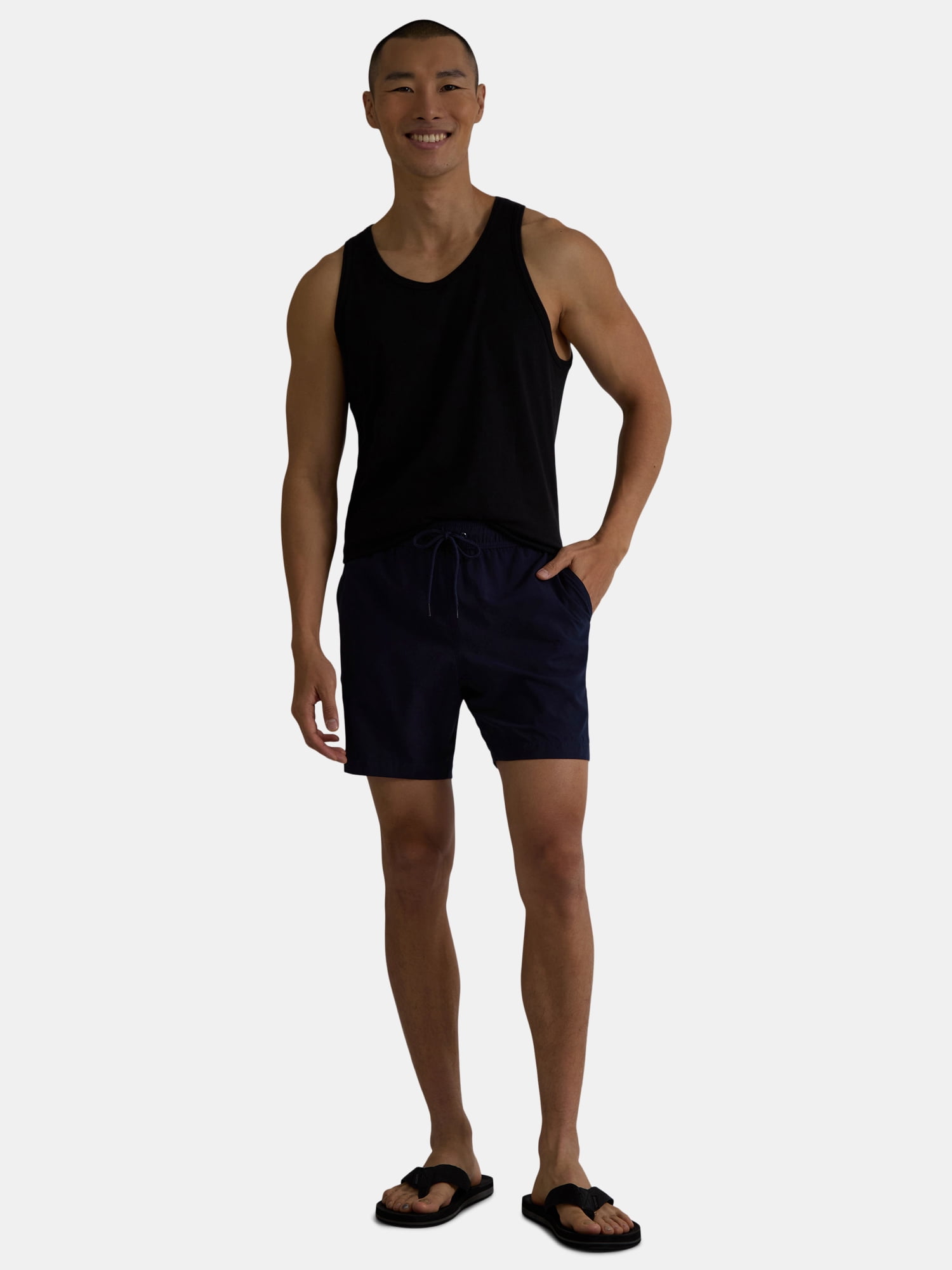 George Men's and Big Men's Swim Short, 6" Inseam, Sizes S-3XL