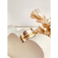 thumbnail image 3 of LD DESIGNS - Two-Tone Spinner Ring Handmade Gold Silver Fidget Ring for Women | Stress Relief Jewelry with Rotating Band, 3 of 9
