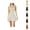 Beige, variant on Tennis Dress Golf Dresses for Women with Shorts Adjustable Straps A Line Workout Dress Athletic Dresses with Pockets