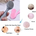 thumbnail image 2 of Cepillo de limpieza facial de silicona, cepillos de limpieza facial manuales, 2 of 6