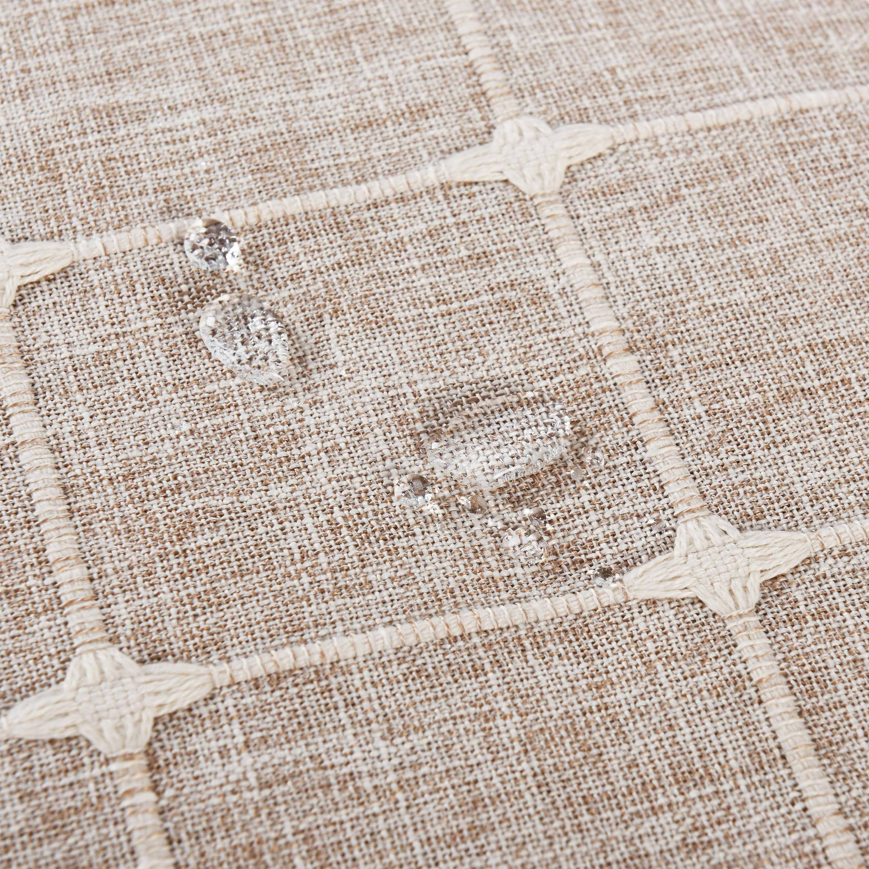 EvJk 1PC Modern Waterproof Plaid Shower Curtains with Tassel for Bathroom, 72" x 72", Taupe