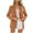 Orange, variant on Rohuuque Blazers for Women Business Casual Long Sleeved Double Pocket Suits Jackets Lightweight Slim Fit Work Office Jacket with Pockets White