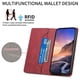 thumbnail image 2 of For Xiaomi 15 Ultra Wallet Case RFID Blocking PU Leather Phone Cover - Black, 2 of 5