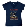 thumbnail image 5 of US Army 250 Anniversary Women's V-Neck T-shirt Military Veteran DD 214 Patriotic, 5 of 7