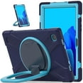 thumbnail image 3 of Funda colorida para Samsung Tab A7 de 10,4 pulgadas T500 con soporte de anillo ajustable grande y protección contra golpes., 3 of 5