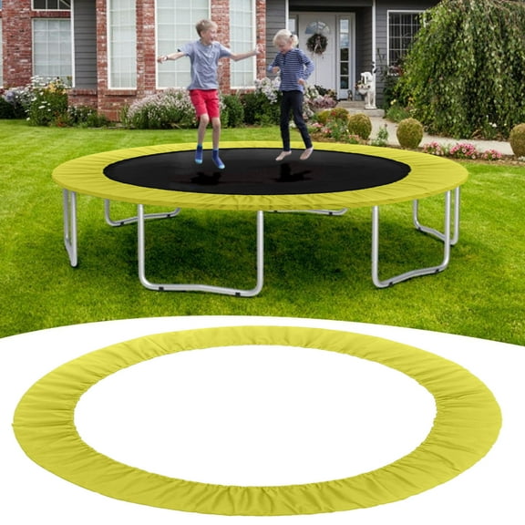 Lydiaunistar 36in Trampoline Replacement Pad - Durable, Water-Resistant, Cushioned Spring Cover for Round Trampolines, Easy Installation, All-Weather Protection, Ideal for Kids' Safe Bouncing