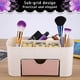 thumbnail image 2 of Multifunctional Desk Desktop Organizer Drawer Stationery Holder Makeup Storage Box Home Pink, 2 of 5