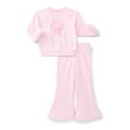 thumbnail image 6 of Dolly Parton Baby and Toddler Girls Faux Fur Trim Graphic Sweatshirt and Flare Pants Set, 2-Piece, Sizes 12M-5T, 6 of 8