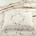 thumbnail image 5 of Colcha de algodón de 3 piezas en la cama, funda de cama de estilo pastoral francés, juego de edredón de verano, colchón, colchas y cobertores dobles, 5 of 5