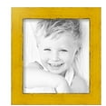thumbnail image 2 of ArtToFrames 9" x 10" Yellow Picture Frame, 9x10 inch Yellow Wood Poster Frame (WOM-4584), 4 Pack, 2 of 7