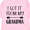 thumbnail image 4 of Inktastic I Got It From My Grandma Boys or Girls Long Sleeve Toddler T-Shirt, 4 of 5