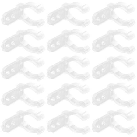 

100 Pcs Silicone LED Bracket Light Tube Holder Fixture Mounting Rgb Large Quantity Bar Mounts Clips