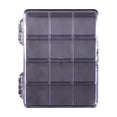 thumbnail image 5 of dianhelloya 1/5/10Pcs Jewelry Storage Box Plastic Small Round Rectangle Clear Multifunctional Beads Earrings Ear Stud Nail Art Charms Accessories Organizer Container G, 5 of 8