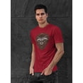 thumbnail image 2 of Raccoon Ornament T-Shirt Men -Image by Shutterstock, Male Medium, 2 of 4
