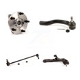 thumbnail image 1 of Transit Auto Front Right Hub Bearing Assembly Suspension Lower Control Arm with Ball Joint Outer Tie Rod End and Sway Bar Stabilizer Link Kit for Car Toyota RAV4 K7T-106620, 1 of 11