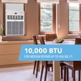 thumbnail image 4 of Perfect Aire 3PASC10000 10,000 BTU 115V Slider/Casement Window Air Conditioner with Remote Control, 4 of 10