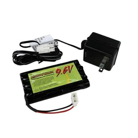 Dantona Cellular Battery - Dantona R96K 9.6V Radio Control Battery with Charger