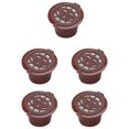 thumbnail image 3 of 5/Pcs Stainless Steel Filter Reusable Coffee Capsules for Nespresso Machines, 3 of 5
