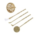 thumbnail image 3 of Kit para hacer incienso, moldes de latón para incienso, prensas, herramienta para hacer fragancias caseras, accesorio para el hogar., 3 of 14