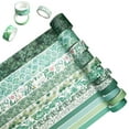 thumbnail image 2 of SANWOOD Washi Tape,12 Rolls Washi Masking Tapes Set Japanese Decorative Writable Vintage Sticker Gift for DIY Crafts Arts Scrapbooking Journal Planners,Flower Design, 2 of 7