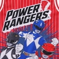thumbnail image 4 of Power Rangers Jersey Tank Top Shirt and Mesh Short (Boys), 2 Piece Set, Sizes 4-12, 4 of 6