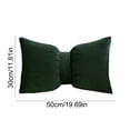 thumbnail image 3 of Solid-Color Bow Throw Pillow, Decorative Cotton Pillow for Sofa and Bed, Comfortable Cushion for Backrest, Cozy and Elegant Pillow for Office Chairs and Living Room Decor, Versatile Decorative Pillow, 3 of 6