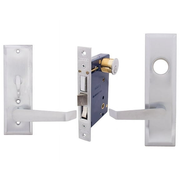 Lever Entry Mortise Lockset - Left Hand