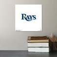 thumbnail image 2 of Gallery Pops MLB Tampa Bay Rays - Primary Club Logo Wall Art, Unframed Version, 12" x 12", 2 of 4