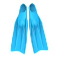 thumbnail image 2 of S SERENABLE Palmes de Plongée Confortables Légères pour Hommes Femmes Bleu Ciel L, 2 of 9