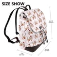 thumbnail image 2 of Sikiie Dachshund Dog Puppy Women Genuine Leather Backpack Fashion Rucksack Daypack Leather Casual Travel Backpacks for Women, 2 of 4