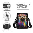thumbnail image 7 of Eheartsgir Color Splash Otter Crossbody Bag, Polyester Cell Phone Purse with Pockets, Lightweight Sling Bag for Daily Use and Work, 7 of 7