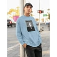 thumbnail image 2 of Abstract Man Techno Style Sweatshirt Men -Image by Shutterstock, Male x-Large, 2 of 4