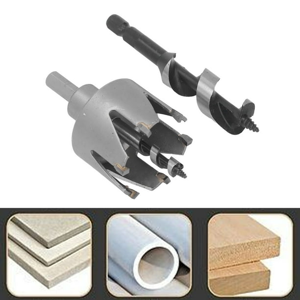 Ball Door Hole Saw Kit,Door Lock Installation Kit Door Lock Hole Saw