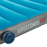 Decathlon Quechua Air seconds, 7in Inflatable Camping Mattress, Quick Inflating, 2 Person, Queen, Blue
