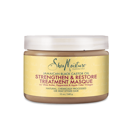 Jamaican Black Castor Oil Strengthen & Restore Treatment Masque - Strengthens and Nourishes Natural and Processed Hair - Sulfate-Free with Natural & Organic Ingredients (12 (Best Products For Natural Hair Twist Out)