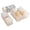 Beige, variant on Ruanlalo 3Pcs Mesh Sock Drawer Organizer Breathable Bras Storage Box 6-Cell 7-Cell 11-Cell Wardrobe Clothes Organizer Drawer Divider for Socks Ties Scarves Panties