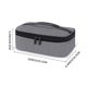 thumbnail image 2 of 1 paquete de bolsa de almuerzo pequeña mini lonchera aislada bolsa de almuerzo para hombres y mujeres pequeña lonchera para niños adultos cubo de almuerzo portátil contenedores térmicos bolsas de almuerzo reutilizables (gris) Rojo Verde, 2 of 5