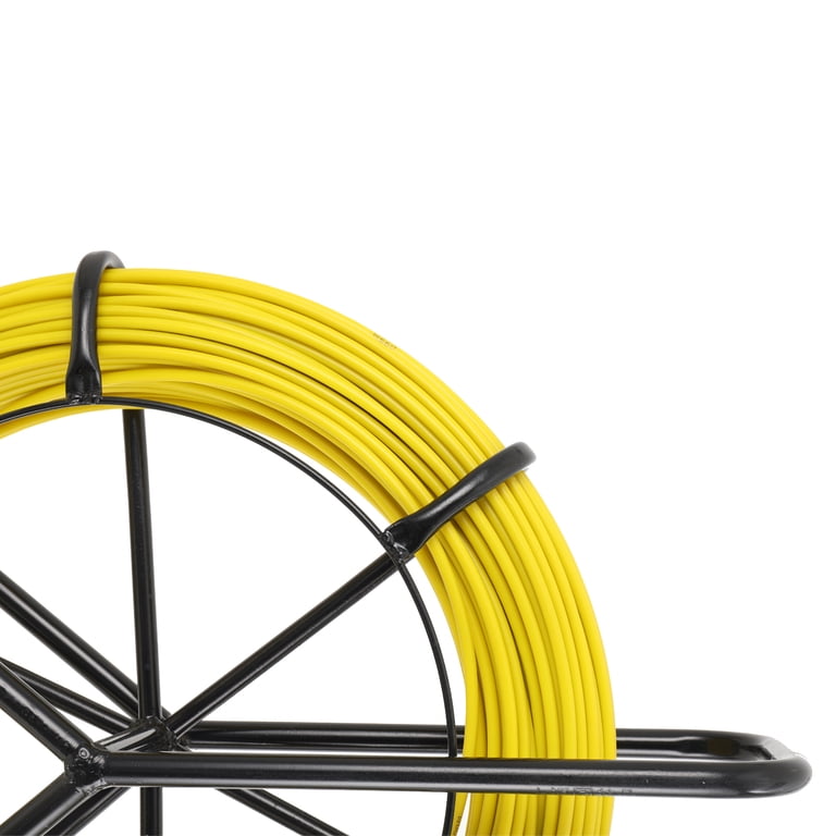600 fiberglass fish tape fiberglass reel Wire Cable Running Rod Duct Rodder Fishtape Puller 6mm (6mm) : Tools & Home Improvement allowing for more accurate control of the length during construction Donkey Tape Greenlee 542-200 Fiber