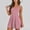 Purple, variant on Womens 2-in-1 Twist Back Golf Tennis Dress A-Line Sleeveless Workout Exercise Athletic Mini Dresses