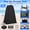 Black, variant on Multi‑Function Instant‑Setup Shower Tent, Outdoor Privacy Shelter for Showering, Changing & Toilet Use, Tree Camo in Blue & Black, Ideal for Fishing, Bird‑Watching, Photography and Camping