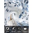 thumbnail image 7 of Blue Vintage Fall Cloth Napkins Set of 8 Reusable Dinner Napkins, Thanksgiving Botanical Pumpkins Cocktail Napkin Washable Table Napkins for Wedding/Holiday Party/Baby Shower 20"x20", 7 of 7