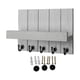 thumbnail image 2 of Colgador de llaves multifuncional de pared para entrada, oficina y puerta. Gris, 2 of 9